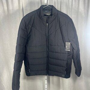NWT Men's FLX Quilted Jacket in Mineral Black - Size L